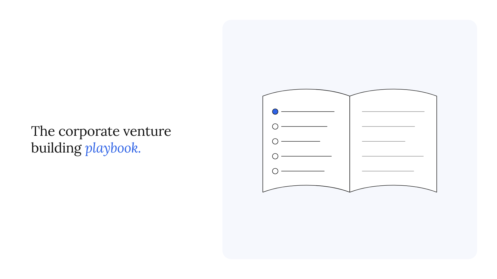The corporate venture building playbook for India